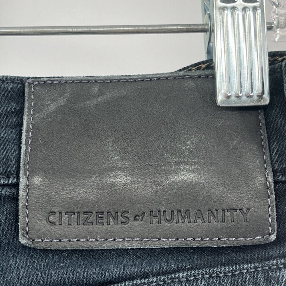 Citizens Of Humanity Mens Core Slim Straight Leg Black Jeans Size 34x31 - Picture 6 of 9